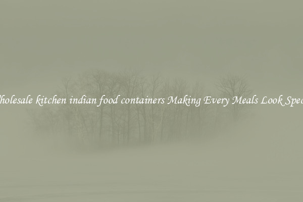 Wholesale kitchen indian food containers Making Every Meals Look Special
