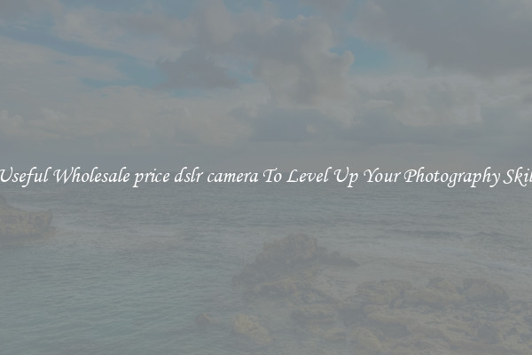 Useful Wholesale price dslr camera To Level Up Your Photography Skill