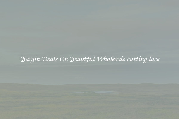 Bargin Deals On Beautful Wholesale cutting lace